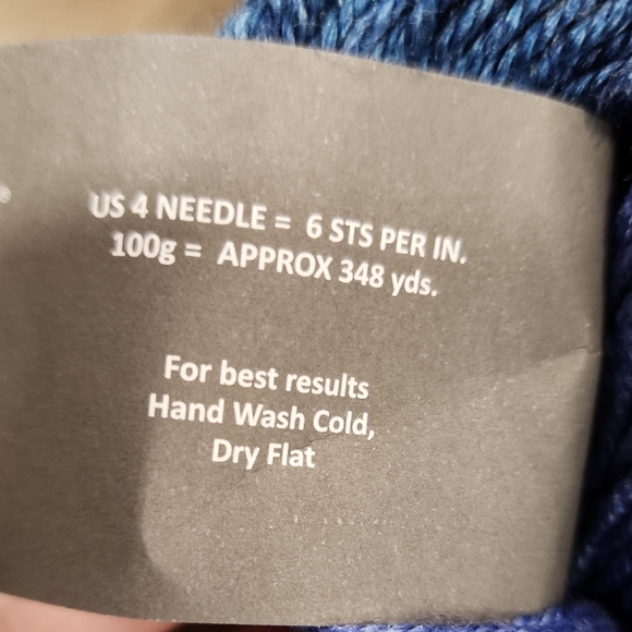 Plymouth Yarn Reserve Sport Blue Yarn - Picture 5 of 6